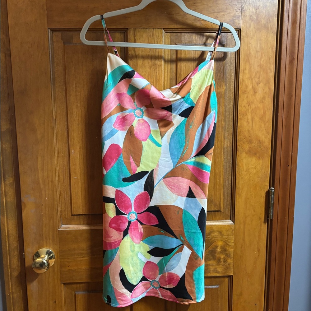 Forever 21 Multicolor Floral Mini Dress